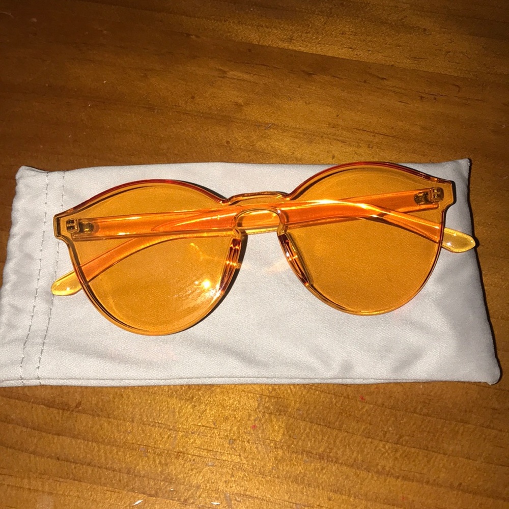 Orange sunglasses